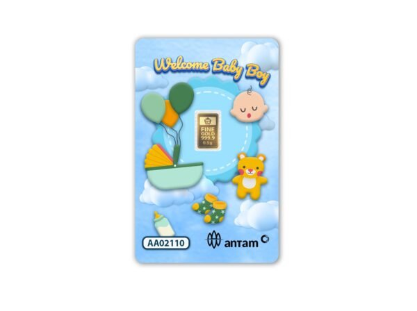 Welcome Baby Boy - 0,5 gram