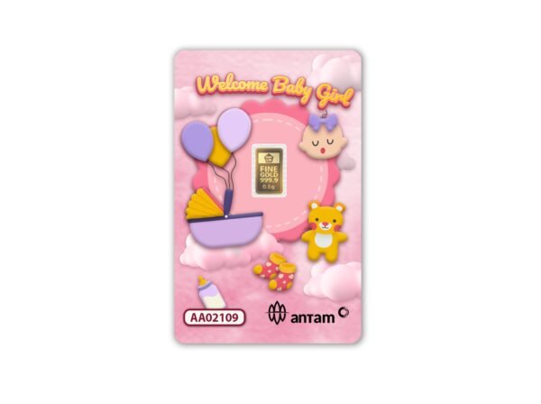 Welcome Baby Girl - 0,5 gram